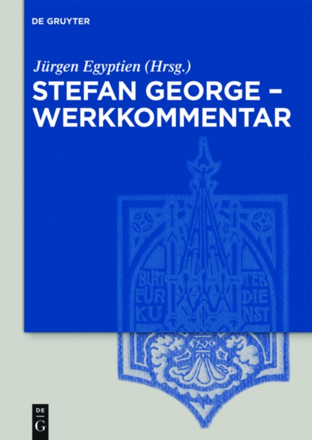Stefan George - Werkkommentar, EPUB eBook