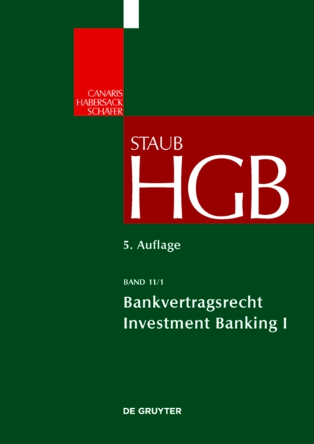 Bankvertragsrecht : Investment Banking II, EPUB eBook
