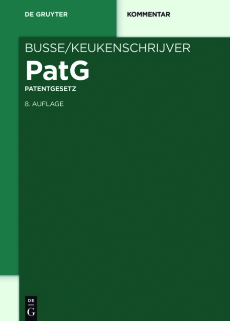 Patentgesetz, EPUB eBook