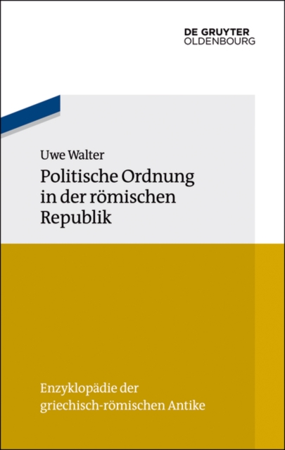Politische Ordnung in der romischen Republik, EPUB eBook
