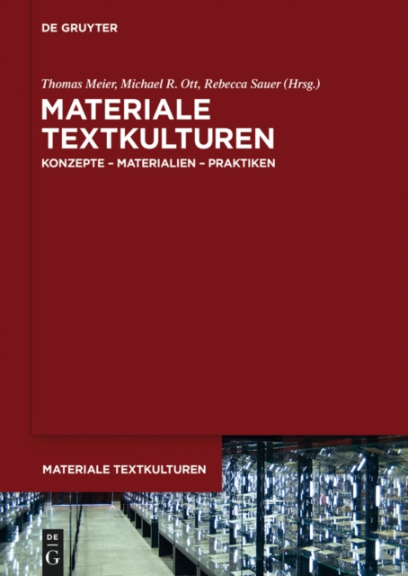 Materiale Textkulturen : Konzepte - Materialien - Praktiken, EPUB eBook