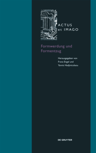 Formwerdung und Formentzug, Hardback Book