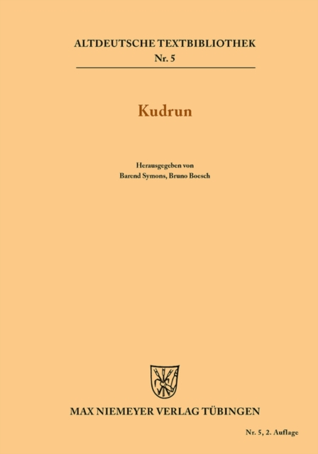 Kudrun, PDF eBook