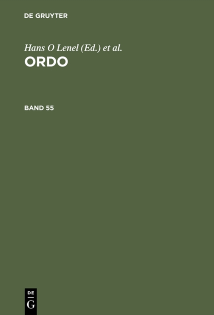 ORDO, PDF eBook