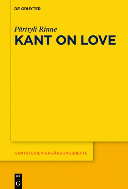 Kant on Love, PDF eBook