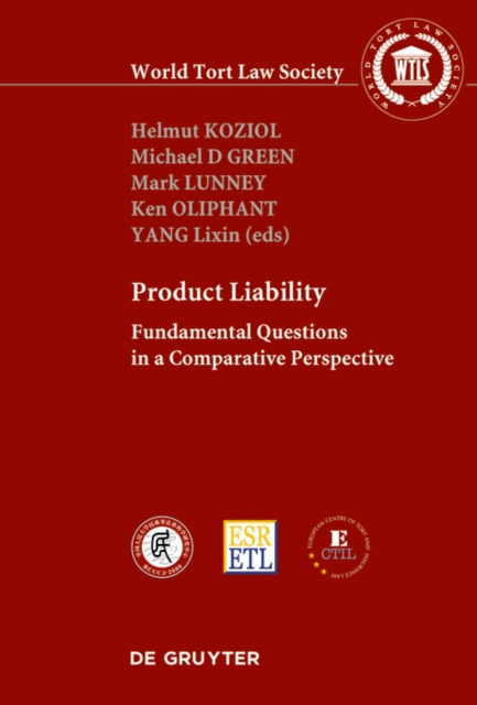 PRODUCT LIABILITY : Fundamental Questions in a Comparative Perspective, EPUB eBook