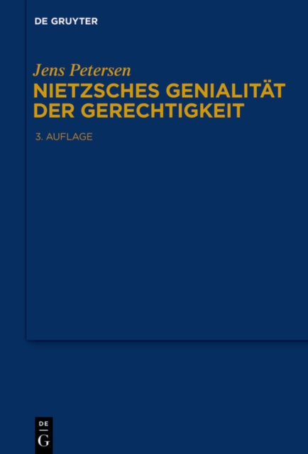 Nietzsches Genialitat der Gerechtigkeit, PDF eBook