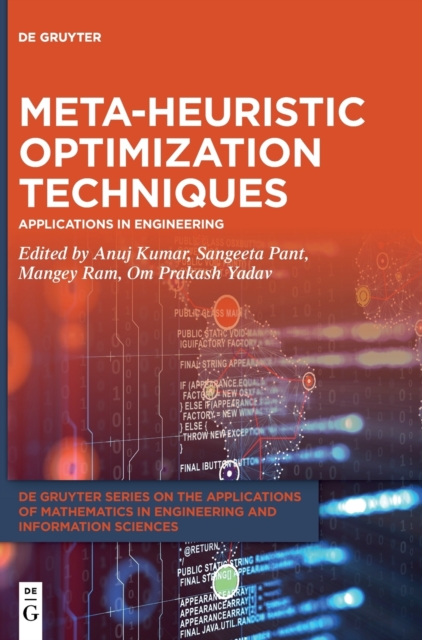 Meta-heuristic Optimization Techniques : Applications in Engineering, Hardback Book