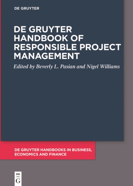 De Gruyter Handbook of Responsible Project Management, PDF eBook