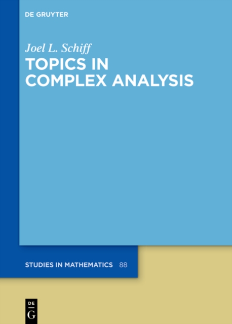 Topics in Complex Analysis, PDF eBook