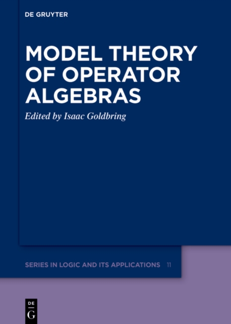 Model Theory of Operator Algebras, EPUB eBook