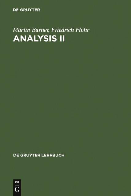 Analysis II, PDF eBook