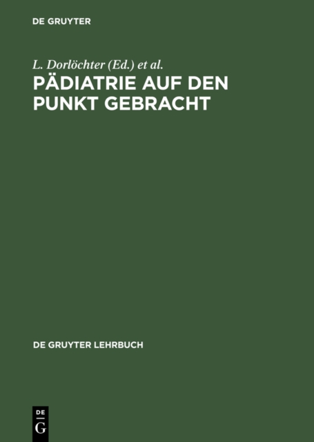 Padiatrie auf den Punkt gebracht, PDF eBook