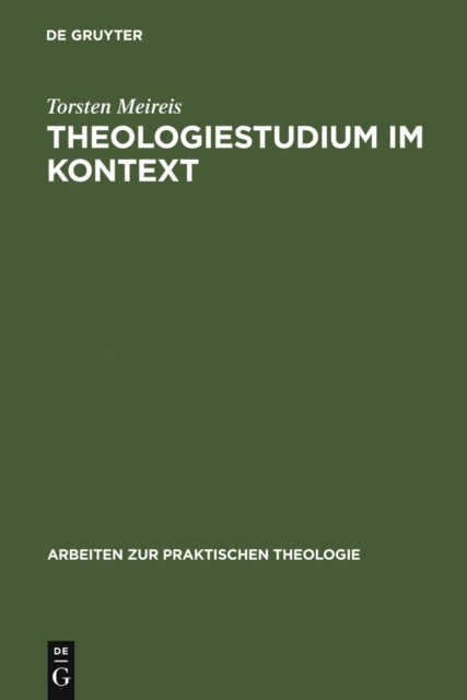 Theologiestudium im Kontext, PDF eBook