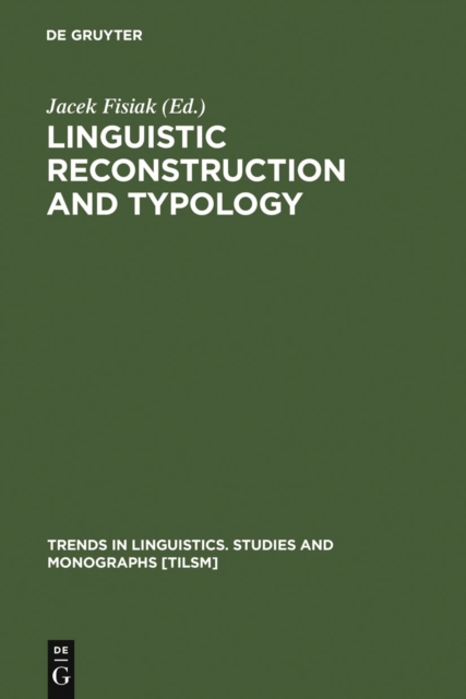 Linguistic Reconstruction and Typology, PDF eBook