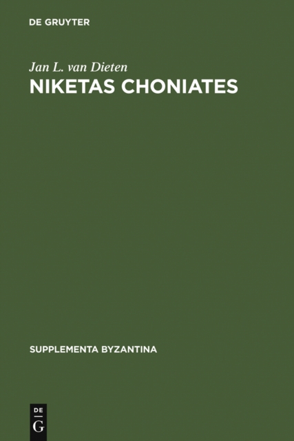 Niketas Choniates : Erlauterungen zu den Reden und Briefen nebst einer Biographie, PDF eBook