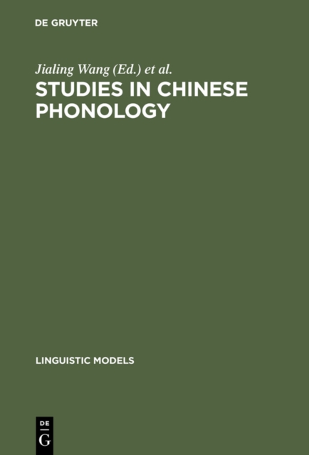 Studies in Chinese Phonology, PDF eBook