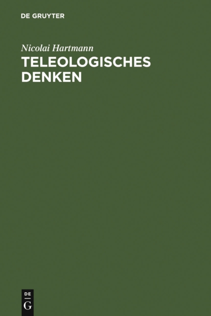 Teleologisches Denken, PDF eBook