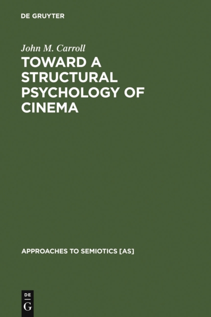 Toward a Structural Psychology of Cinema, PDF eBook