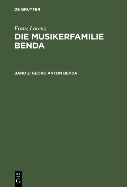 Georg Anton Benda, PDF eBook