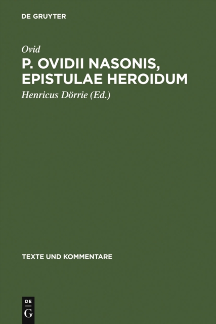 P. Ovidii Nasonis, Epistulae Heroidum, PDF eBook