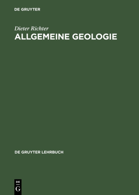 Allgemeine Geologie, PDF eBook