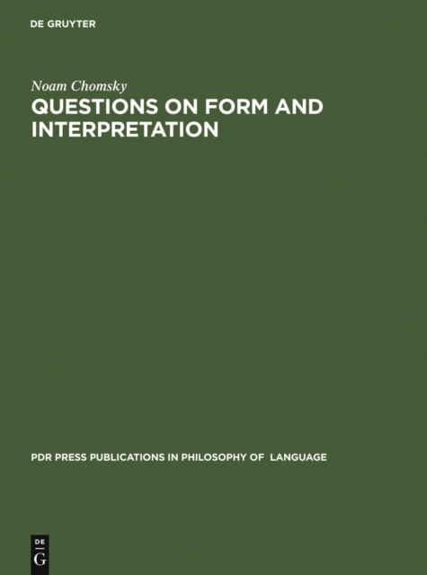 Questions on Form and Interpretation, PDF eBook