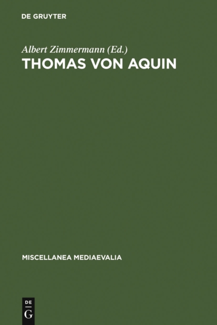 Thomas von Aquin : Werk und Wirkung im Licht neuerer Forschungen, PDF eBook