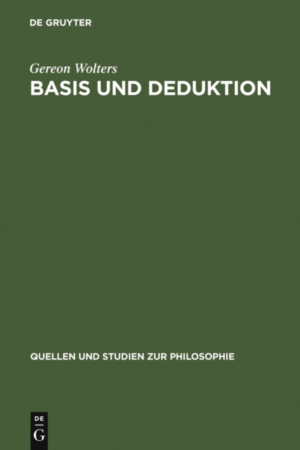 Basis und Deduktion : Studien zur Entstehung und Bedeutung der Theorie der axiomatischen Methode bei J. H. Lambert (1728-1777), PDF eBook