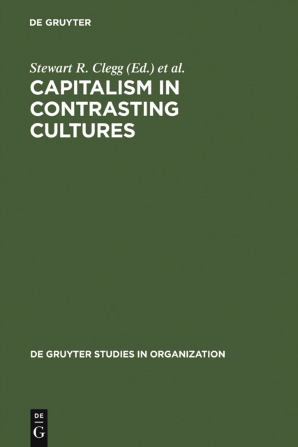 Capitalism in Contrasting Cultures, PDF eBook
