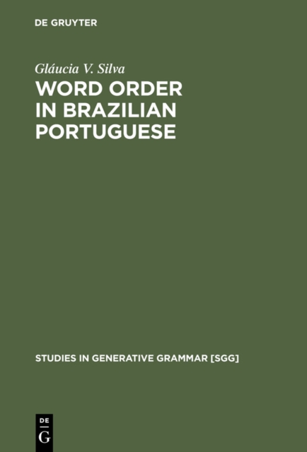 Word Order in Brazilian Portuguese, PDF eBook