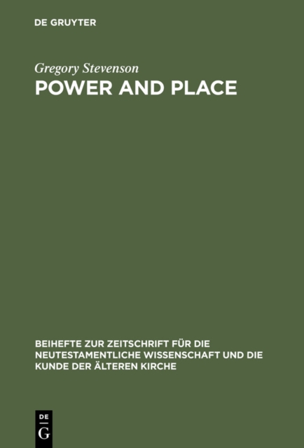 Power and Place : Temple and Identity in the Book of Revelation, PDF eBook