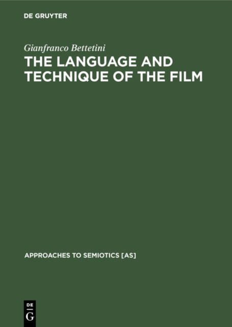 The Language and Technique of the Film, PDF eBook