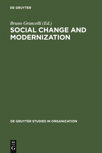 Social Change and Modernization : Lessons from Eastern Europe, PDF eBook