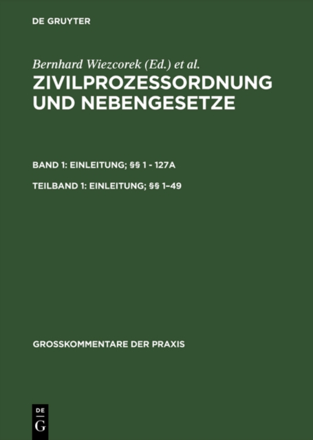 Einleitung;  1-49, PDF eBook