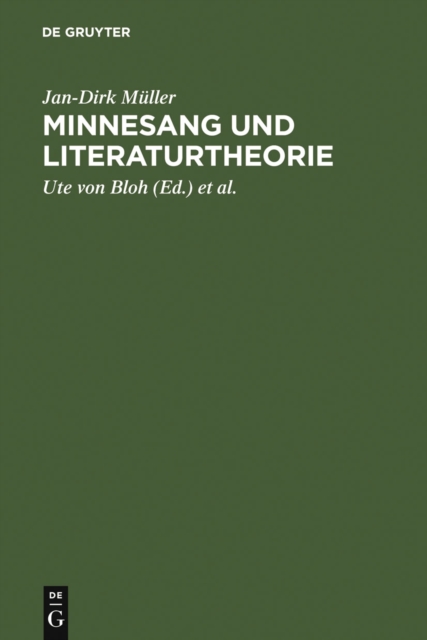 Minnesang und Literaturtheorie, PDF eBook