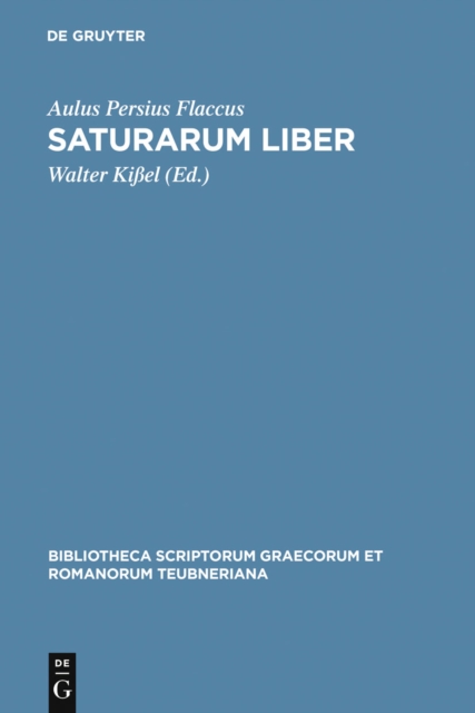 Saturarum liber, PDF eBook