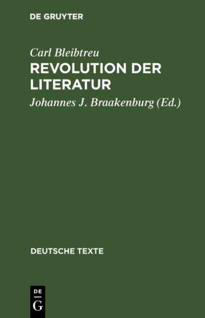 Revolution der Literatur, PDF eBook