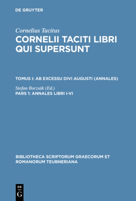 Annales libri I-VI, PDF eBook