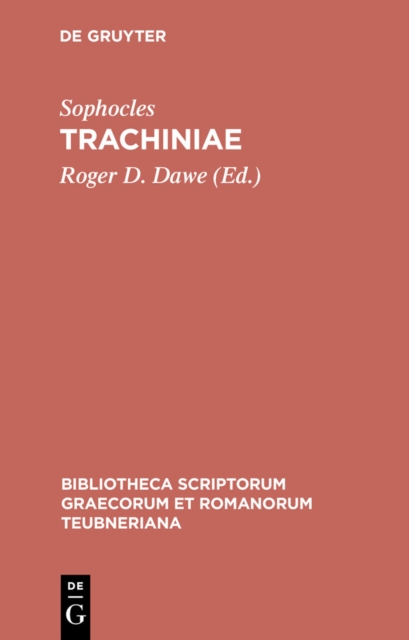Trachiniae, PDF eBook