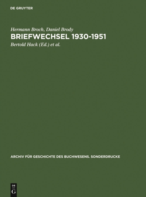 Briefwechsel 1930-1951, PDF eBook