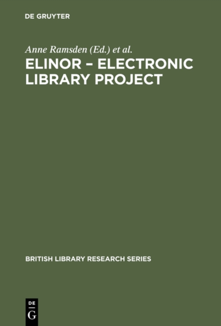 ELINOR - Electronic Library Project, PDF eBook