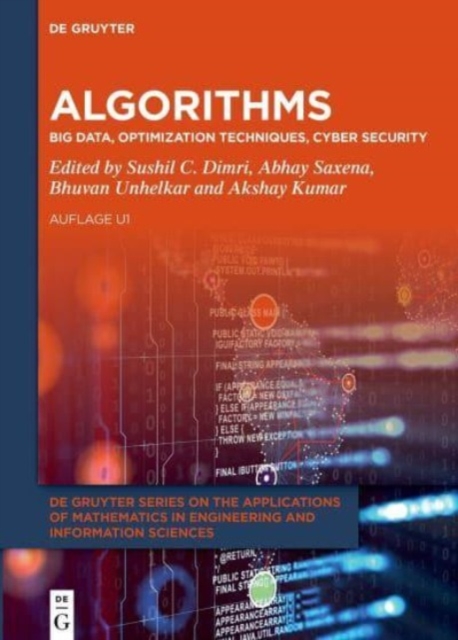 Algorithms : Big Data, Optimization Techniques, Cyber Security, Hardback Book
