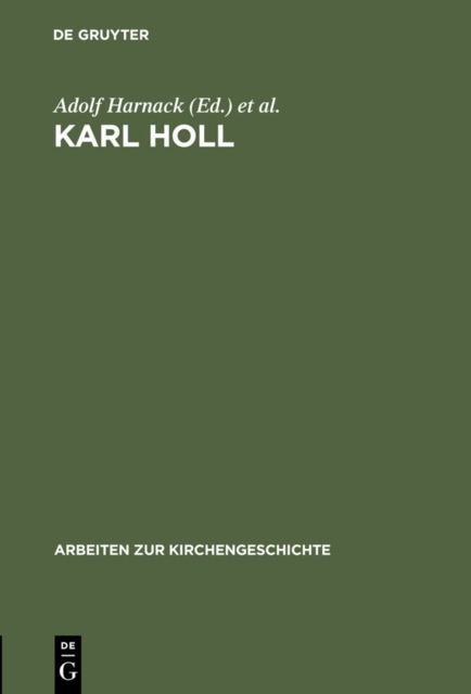 Karl Holl : Zwei Gedachtnisreden, PDF eBook