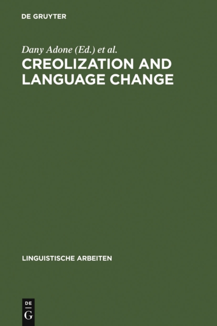 Creolization and Language Change, PDF eBook