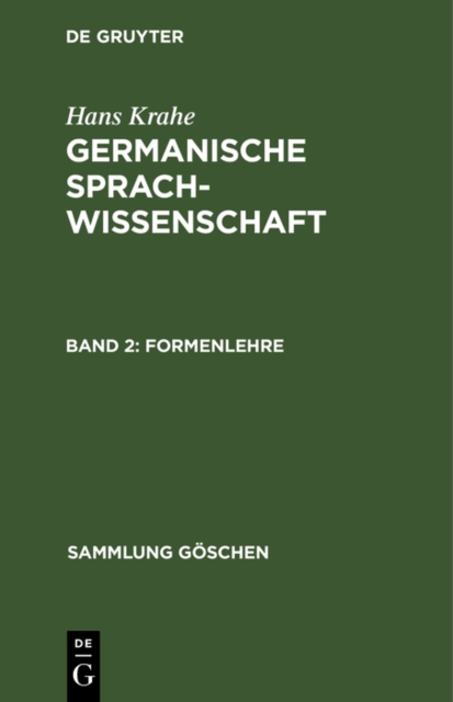 Formenlehre, PDF eBook