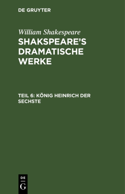 Konig Heinrich der Sechste, PDF eBook