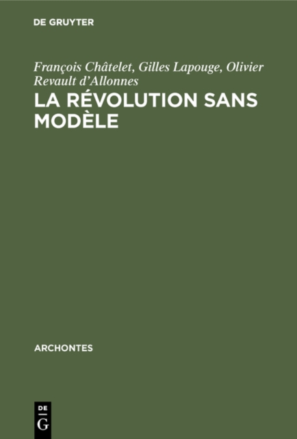 La revolution sans modele, PDF eBook