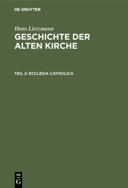 Ecclesia catholica, PDF eBook