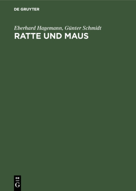 Ratte und Maus : Versuchstiere in der Forschung, PDF eBook